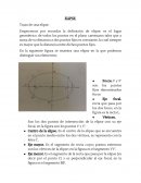 Elipse y circunferencia
