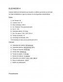 ELEVADOR CALCULO