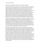 Investigación Determinismo, voluntad y Libertad