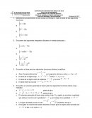 Calculo INTEGRAL TALLER-Parcial
