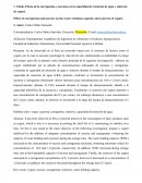 Efecto de la carragenina y sacarosa en la capacidad de retención de agua y sinéresis de yogurt