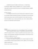 NFORME DE PASANTÍA SOBRE CONCIENCIAR A LA COMUNIDAD ESTUDIANTIL SOBRE EL IMPACTO AMBIENTAL EN LA ESCUELA BÁSICA CREACIÓN LAS PARCELAS DE PUNTA DE MATA, MUNICIPIO EZEQUIEL ZAMORA, ESTADO MONAGAS
