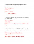 Listar los nombres de las alumnas que viven en Zacatecas