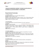 SISTEMA DE INSCRIPCIÒN, REGISTRO Y CONTROL DE NOTAS PARA LOS ALUMNOS DEL LICEO BOLIVARIANO “LA RANCHERÍA”