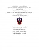 DEPARTAMENTO DE DISCIPLINAS AUXILIARES SOBRE EL DERECHO TEORÍA GENERAL DEL PROCESO