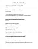 Cuestonario sobre España en el siglo XIX con soluciones