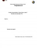 Producto Integrador Cultura física y salud 1