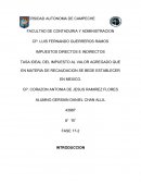 TASA IDEAL DEL IMPUESTO AL VALOR AGREGADO QUE EN MATERIA DE RECAUDACION SE BEDE ESTABLECER EN MEXICO