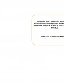 POR UNA GESTION PÚBLICA EFECTIVA PARA EL PUEBLO REPUBLICA BOLIVARIANA DE VENEZUELA