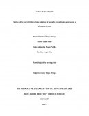 Análisis de las características físico químicas de los suelos colombianos aplicados a la tafonomía forense