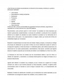 ¿Qué formas de entrada recomendarías a la dirección de la empresa, teniendo en cuenta la información facilitada?