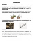 Memoria descriptiva CIMENTACION