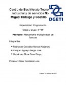 Mecanismo multiplicador de fuerzas