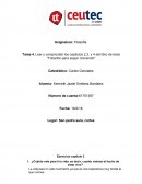 Capítulos 2,3, y 4 del libro "Filosofar para seguir creciendo"