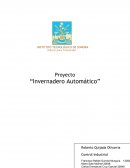 Proyecto “Invernadero Automático”