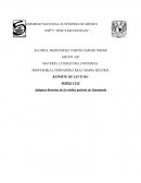 Reporte de Lectura del POPOL VUH