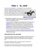 TEMA 2. “EL CINE”