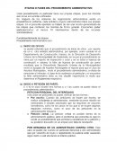 Fases o etapas del procedimiento administrativo