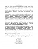 CARTA DE LA MESA MUN