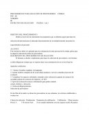 PROCEDIMIENTO PARA SELECCIÓN DE PROVEEDORES