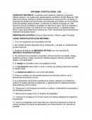 REFORMA CONSTITUCIONAL 1936