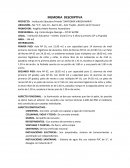 MEMORIA DESCRIPTIVA PROYECTO. - Institución Educativa Privada “SANTISIMA VIRGEN MARIA”