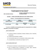 OPERA FUNCIONES BÁSICAS DE UNA COMPUTADORA