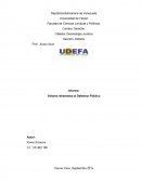 Valores inherentes al Defensor Público