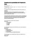 Aprendizaje​ 1: "Fenómenos físicos que la física clásica no puede explicar"