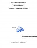 LABORATORIO DE QUÍMICA ORGÁNICA SECCIÓN “A’