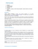 PESTALOZZI ROMANTICISMO : RAZON Y EMOCION