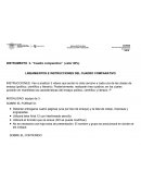LINEAMIENTOS E INSTRUCCIONES DEL CUADRO COMPARATIVO