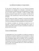 Las mediaciones tecnológicas en el campo educativo