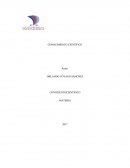 ENSAYO CONOCIMIENTO CIENTÍFICO