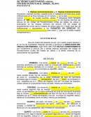 Demanda inicial de divorcio por mutuo consentimiento