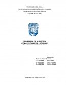 AUDITORIA CONCILIACIONES BANCARIAS Distribución de Gastos Comunes en el Centro Comercial Montiel
