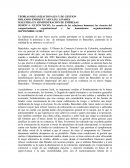 TEORIAS ORGANIZACIONALES Y DE GESTIÓN