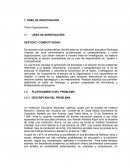 TEMA DE INVESTIGACIÓN Clima Organizacional