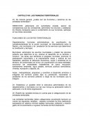 CAPITULO VIII: LAS FINANZAS TERRITORIALES