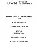 Dirección de ventas MCA México