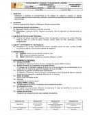 Procedimiento para Carguio y Voladura de Labores Covencionales