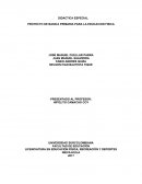 PROYECTO DE BASICA PRIMARIA PARA LA EDUCACION FISICA