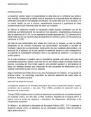 La deserción escolar según los especialistas