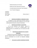 Ensayo proyecto pedagogicos