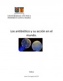 Los antibiótico y su acción en el mundo