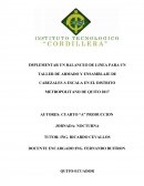 IMPLEMENTAR UN BALANCEO DE LINEA PARA UN TALLER DE ARMADO Y ENSAMBLAJE DE CABEZALES A ESCALA EN EL DISTRITO METROPOLITANO DE QUITO 2017