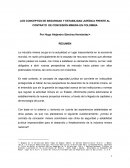 LOS CONCEPTOS DE SEGURIDAD Y ESTABILIDAD JURÍDICA FRENTE AL CONTRATO DE CONCESIÓN MINERA EN COLOMBIA