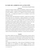 EL PAPEL DE LA HERENCIA EN LA EVOLUCIÓN