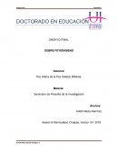 ENSAYO FINAL SOBRE FEYERABEND