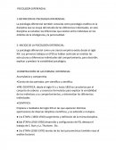 DEFINICION DE PSICOLOGIA DIFERENCIAL